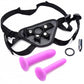 Strap U Double-g Deluxe Vibrating Silicone Strap On Kit