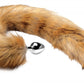 Tailz Extra Long Mink Tail Metal Anal Plug