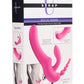 Strap U Regal Rider Vibrating Strapless Strap On Triple G Dildo