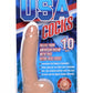 Usa Cocks 10in Ameriskin Dildo