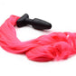 Tailz Hot Pink Pony Tail Anal Plug