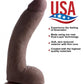 Usa Cocks 10in Ameriskin Dildo