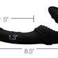 Strap U Pro Rider 9x Vibrating Strapless Strap On W/ Remote Control