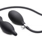 Master Series Dark Inflator Silicone Anal Plug