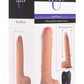 Strap U Real Thrust Thrusting & Vibrating Silicone Dildo W/ Remote Control