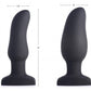 Swell 10x Silicone Inflatable & Vibrating Curved Anal Plug