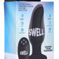 Swell 10x Silicone Inflatable & Vibrating Curved Anal Plug