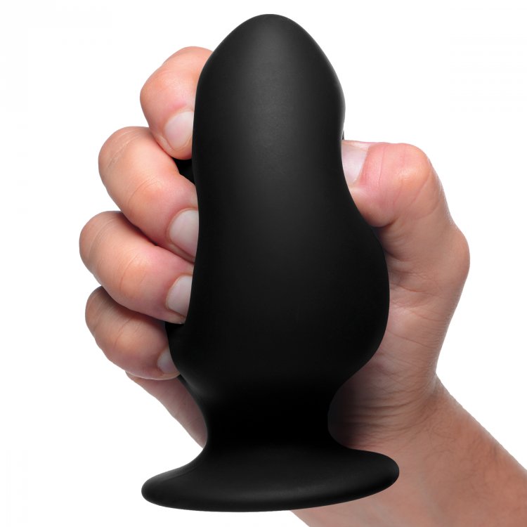 Squeeze-it Silexpan Anal Plug Black