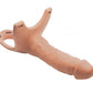 Size Matters Silicone Dildo Strap-on Flesh