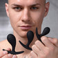 Master Series Dark Droplets 3pc Curved Anal Trainer Set