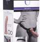 Strap U Brazen 8in Silicone Dildo W/ Harness