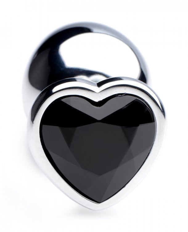 Booty Sparks Black Heart Gem Anal Plug