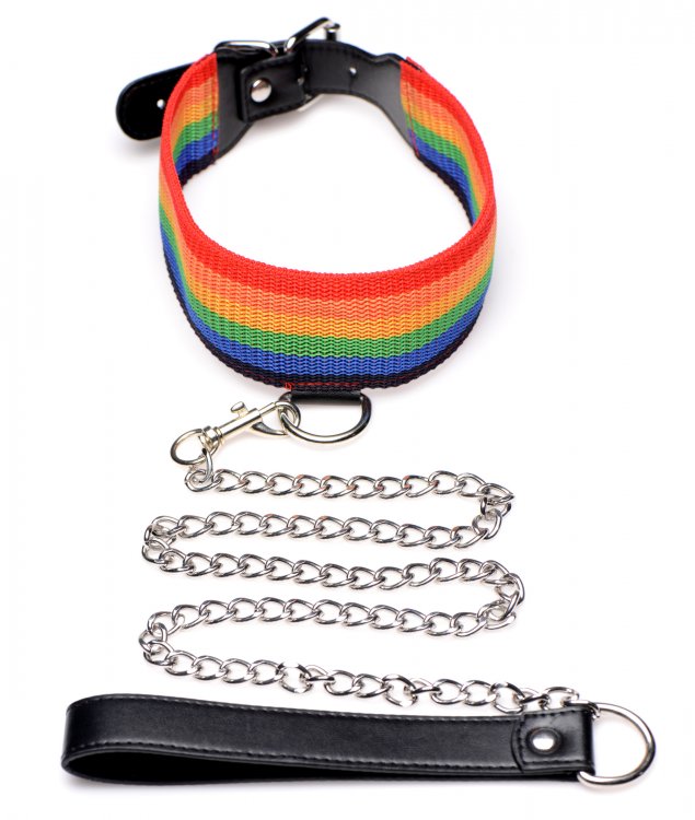 Master Series Kinky Pride Rainbow Bondage Set