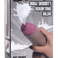 Loadz 7in Dual Density Squirting Dildo Dark