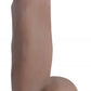 Loadz 7in Dual Density Squirting Dildo Dark