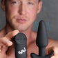 Bang! 21x Vibrating Silicone Butt Plug W/ Remote