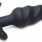 Bang! 21x Vibrating Silicone Swirl Butt Plug W/ Remote