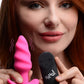 Bang! 21x Vibrating Silicone Swirl Butt Plug W/ Remote
