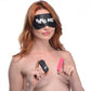Bang! Power Panty Lace Panties Bullet & Blindfold Kit Pink