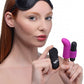 Bang! Couples Love Ring Finger Vibe Bullet & Blindfold Kit Purple