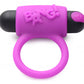 Bang! Couples Love Ring Finger Vibe Bullet & Blindfold Kit Purple