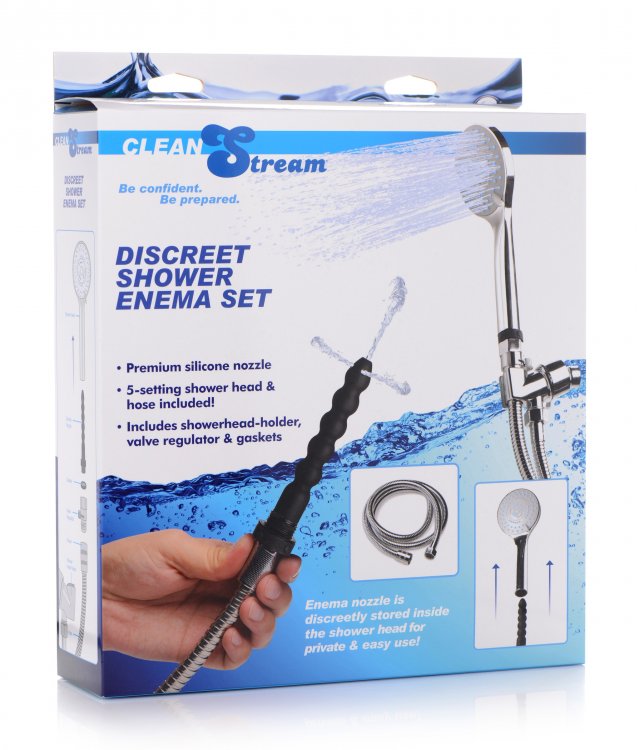 Cleanstream Discreet Shower Enema Set