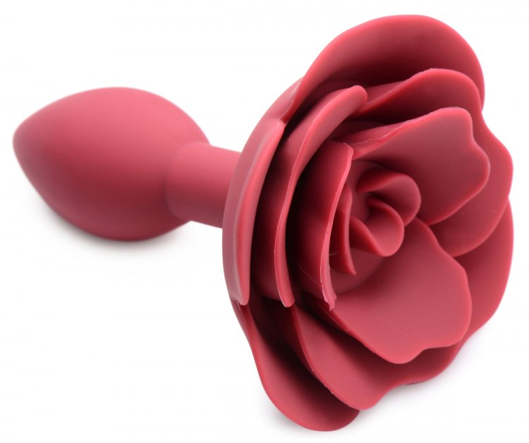 Master Series Booty Bloom Silicone Rose Anal Plug