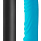Bang! Xl Bullet & Ribbed Silicone Sleeve Blue