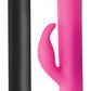 Bang! Xl Bullet & Rabbit Silicone Sleeve Pink