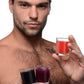 Master Series Flame Drippers Candle Set Black Red Purple