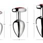 Booty Sparks Red Heart Gem Anal Plug Set