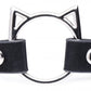 Master Series Kinky Kitty Ring Slim Choker Black
