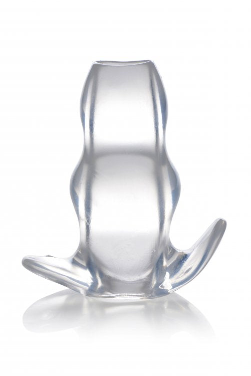 Master Series Clear View Hollow Anal Plug