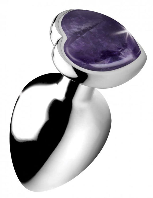 Booty Sparks Gemstones Large Heart Anal Plug