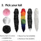 Tailz Snap On Silicone Anal Plug & 3 Interchangeable Tails